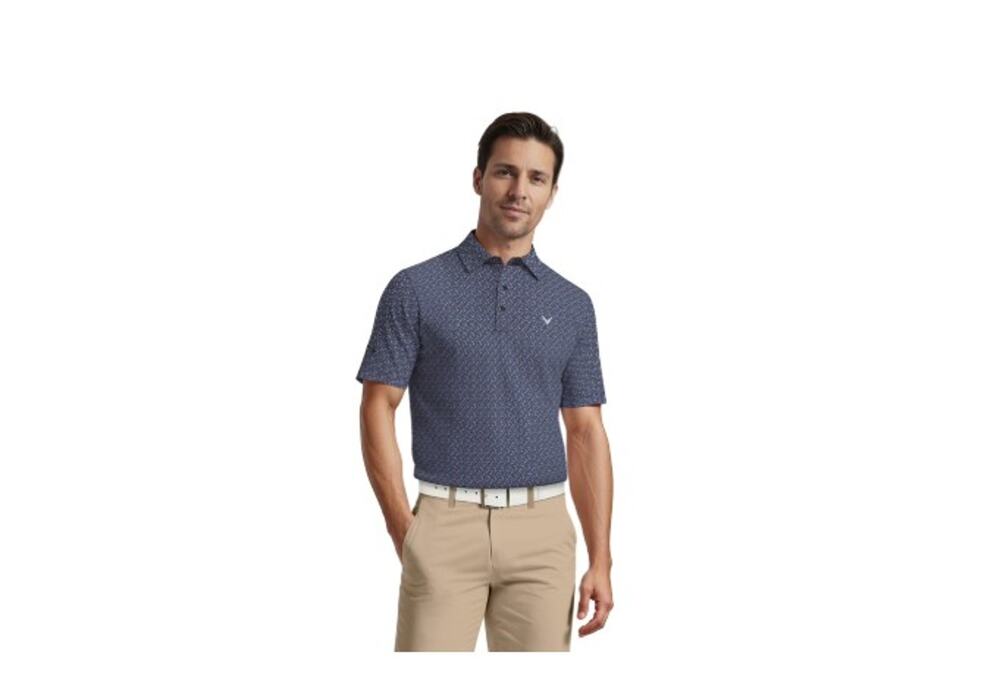 Callaway Men's Performance Polo Navy Peacoat Size L